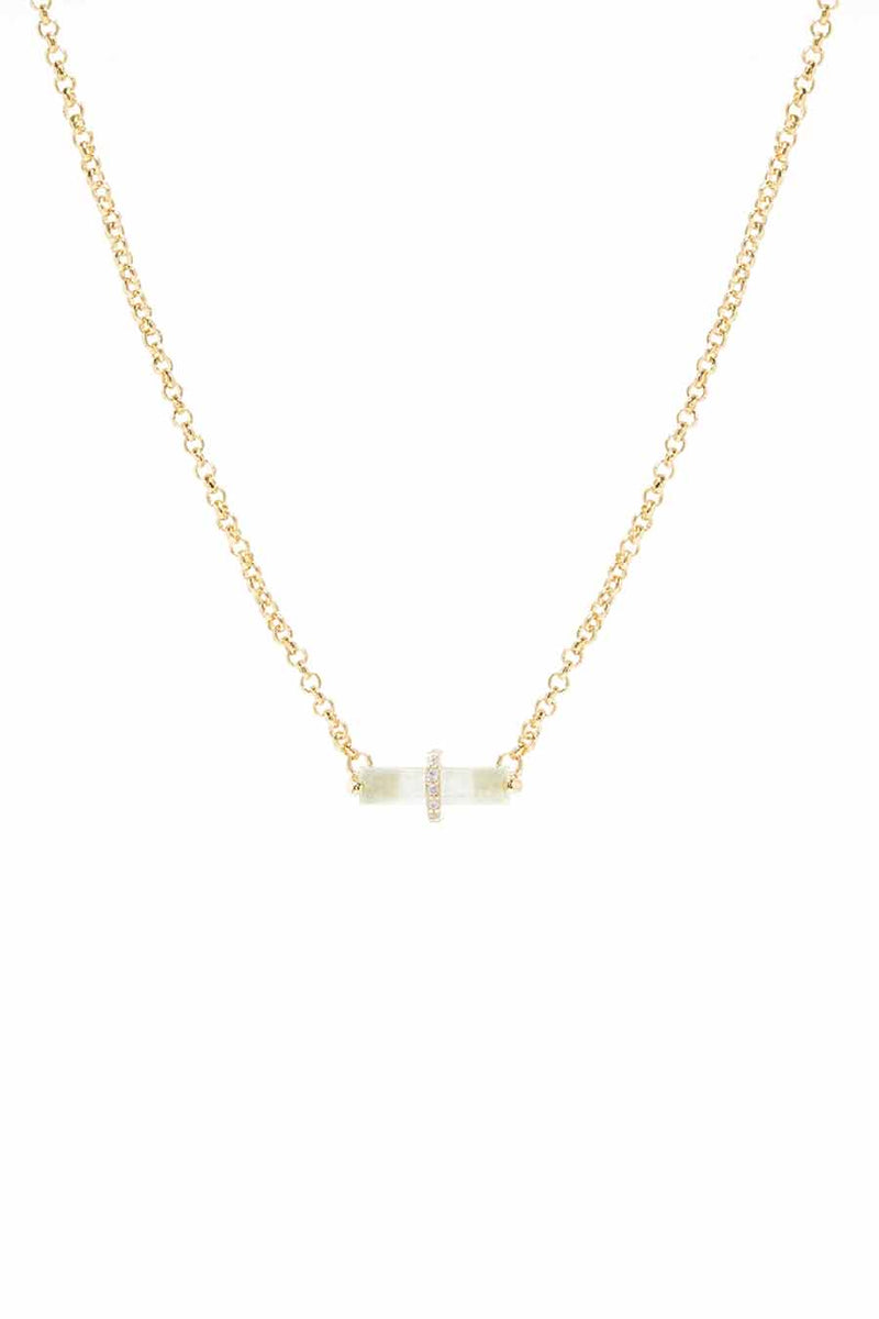 AVENTURA - LE COLLIER - AVENTURINE VERTE