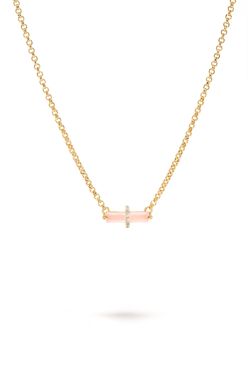 AVENTURA - LE COLLIER - QUARTZ ROSE