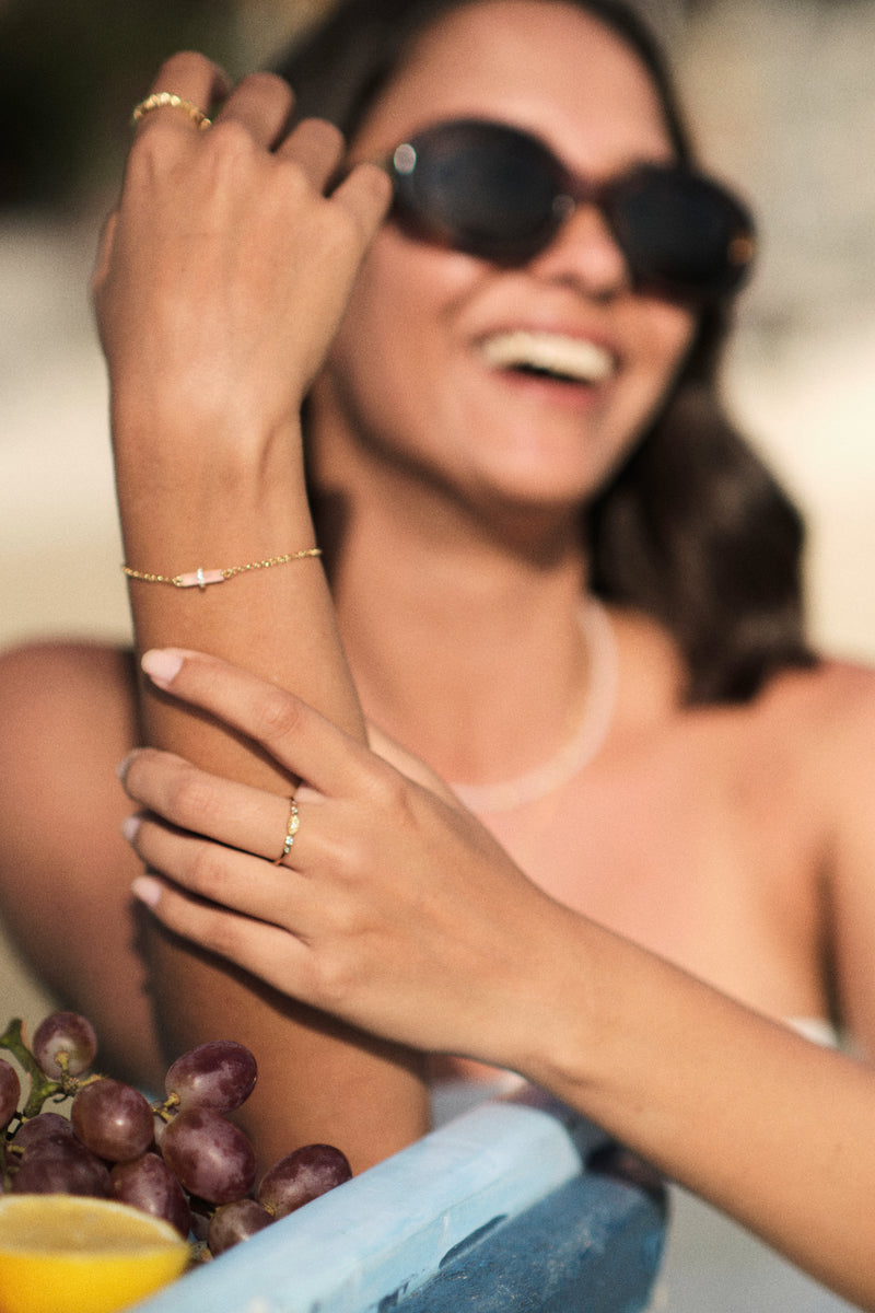 AVENTURA - LE BRACELET - QUARTZ ROSE